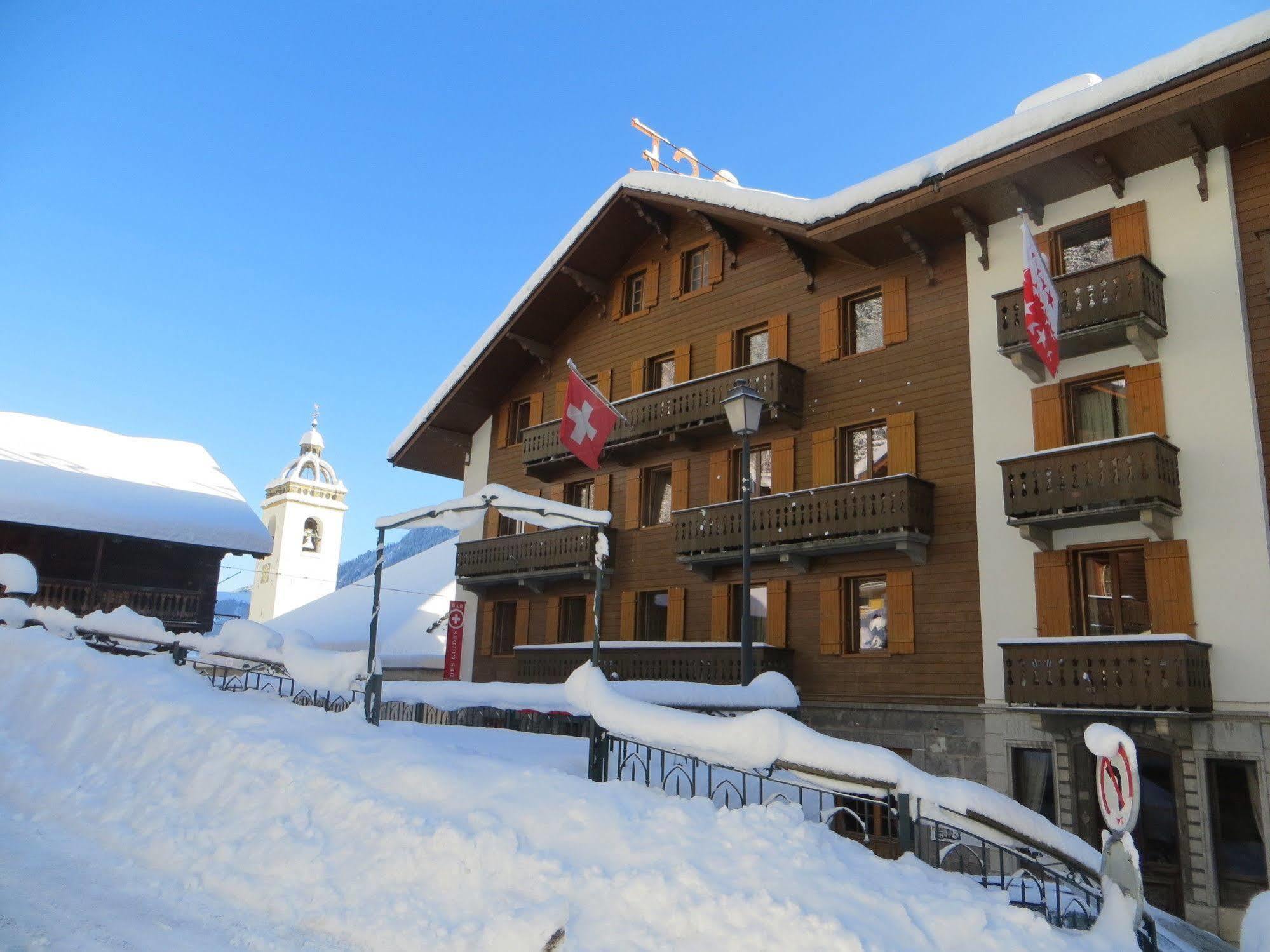 Hotel Suisse Champery Exterior photo