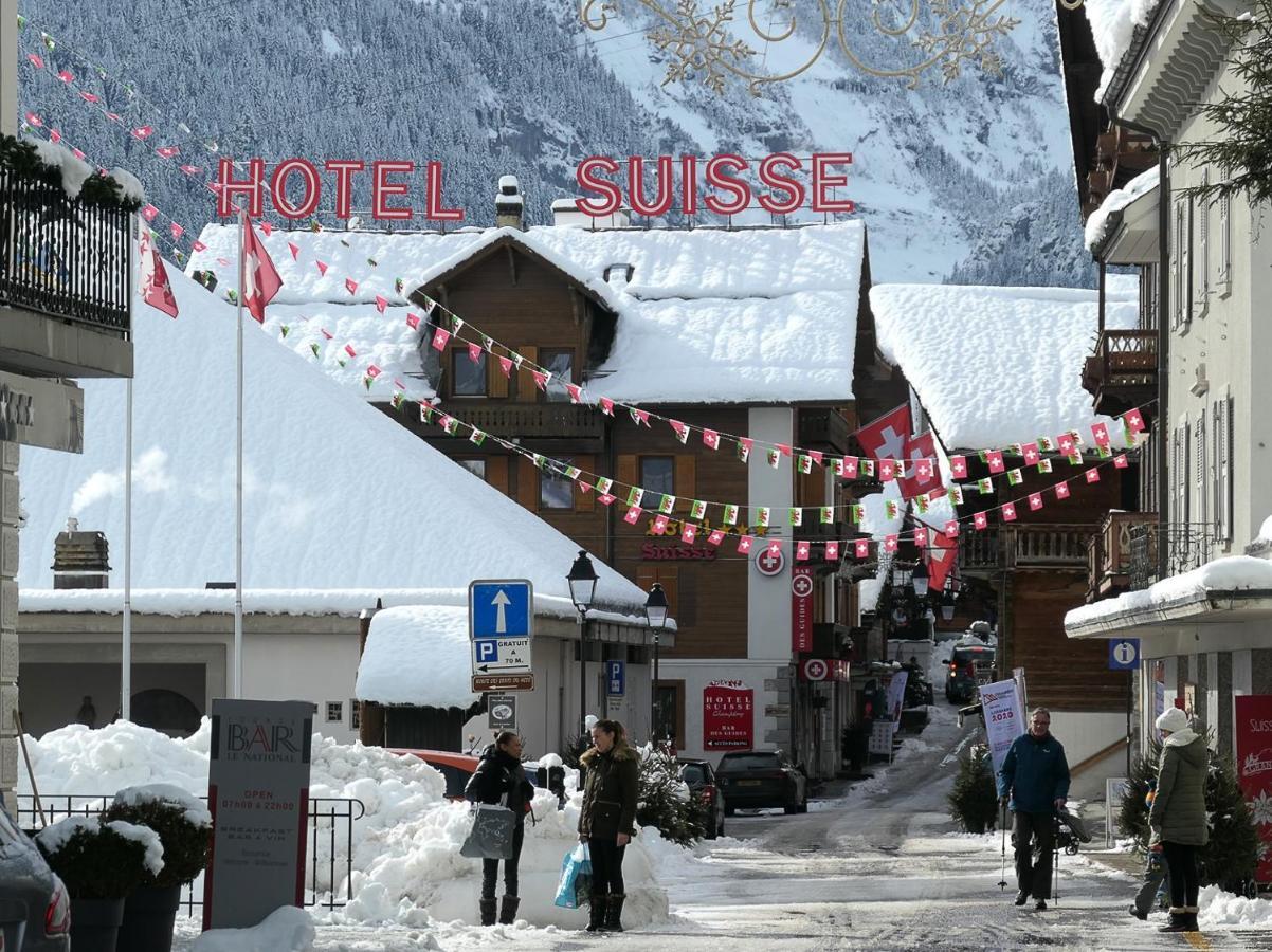 Hotel Suisse Champery Exterior photo